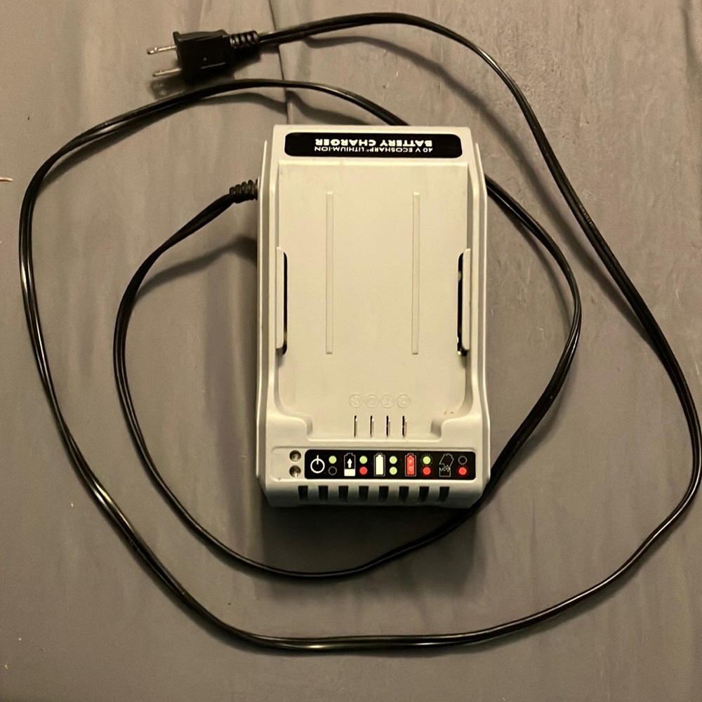 40-Volt Ecosharp Lithium-Ion Battery Charger